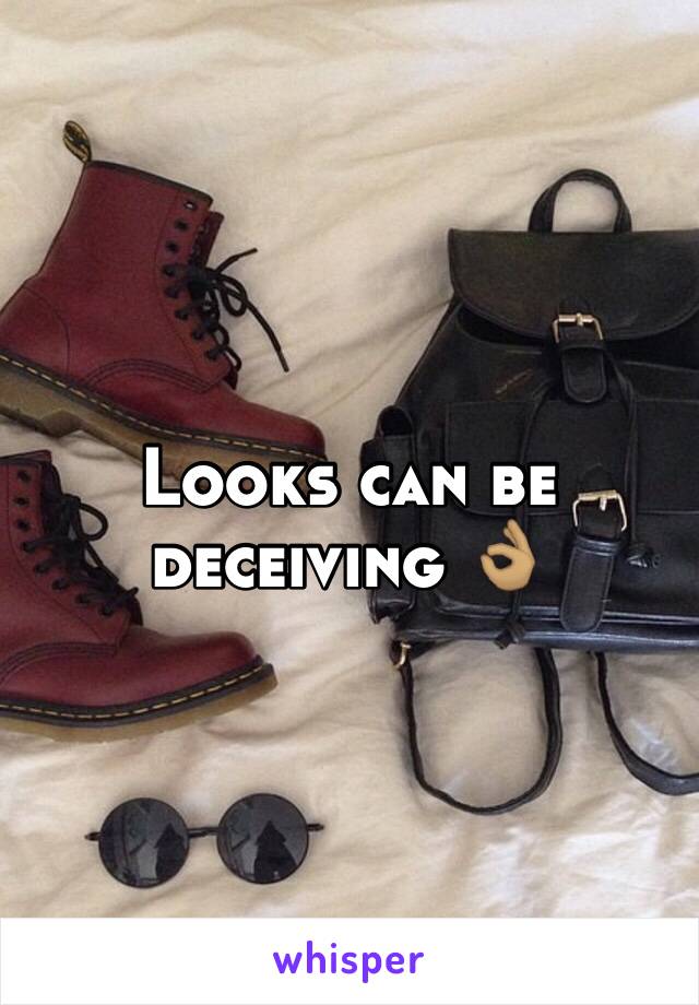 Looks can be deceiving 👌🏽