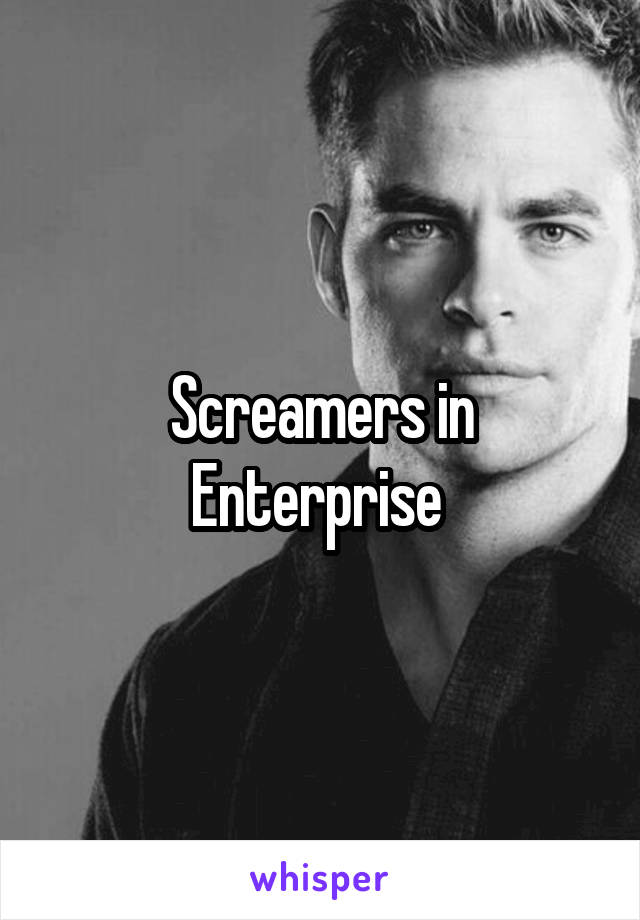 Screamers in Enterprise 