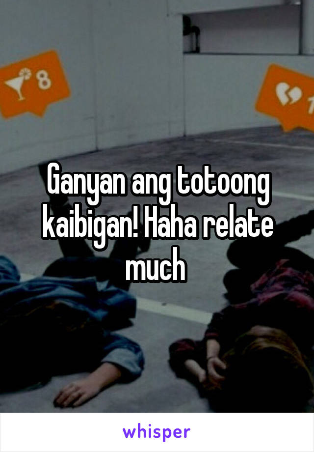 Ganyan ang totoong kaibigan! Haha relate much 