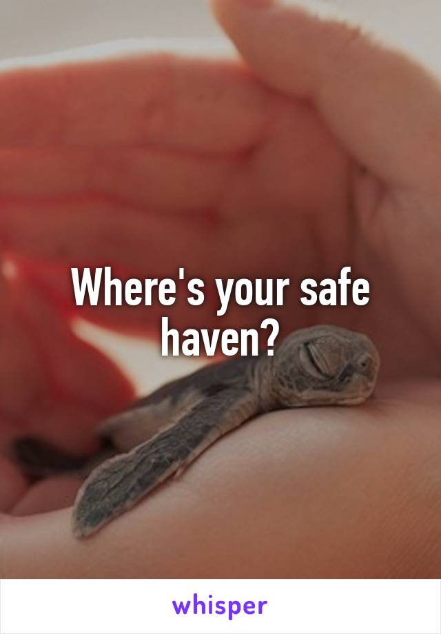 Where's your safe haven?