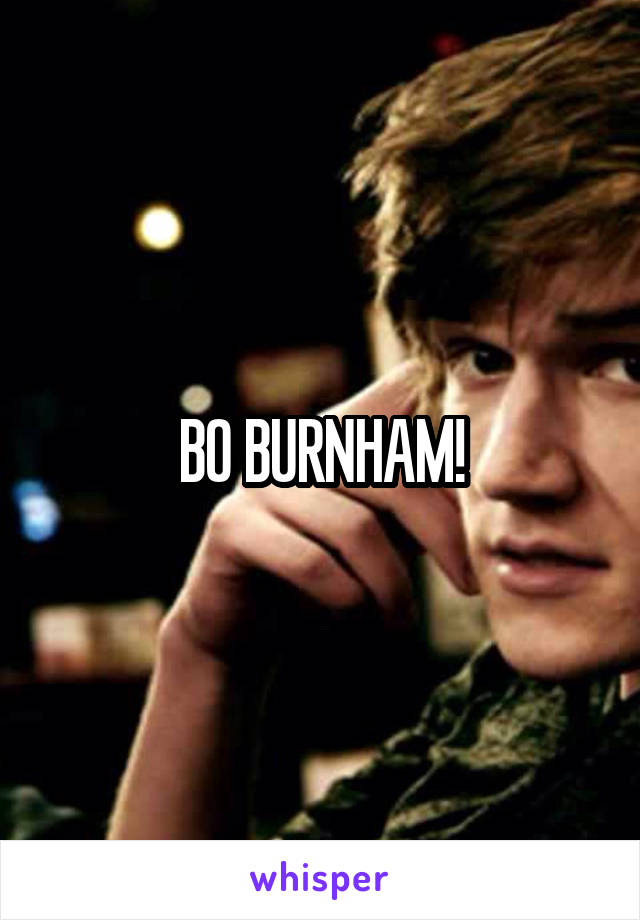 BO BURNHAM!