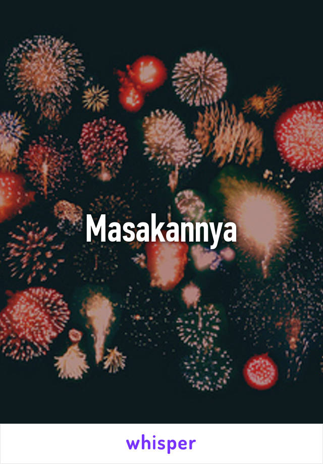 Masakannya