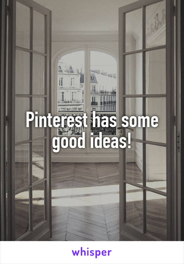 Pinterest has some good ideas!