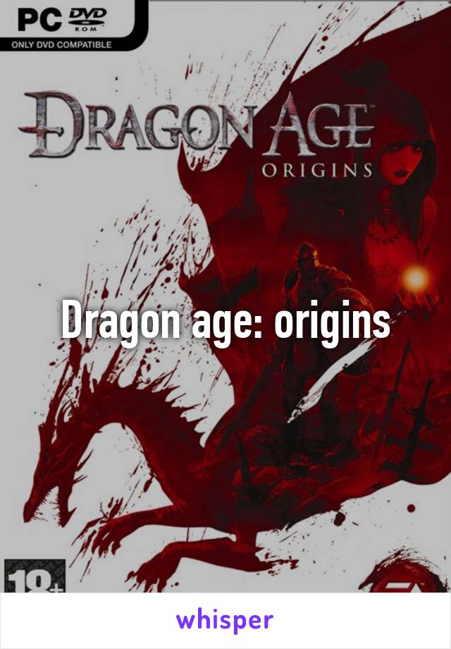 Dragon age: origins