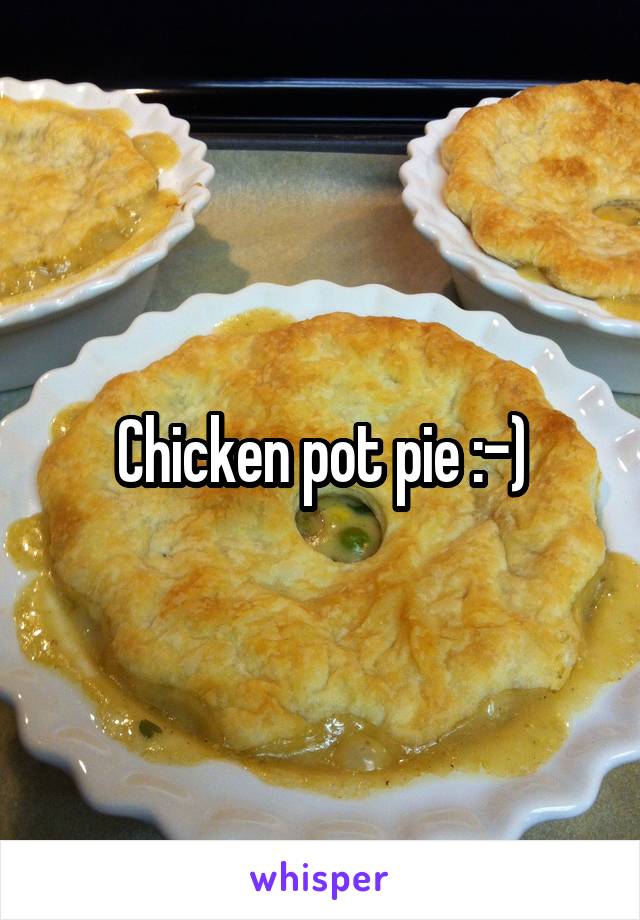 Chicken pot pie :-)