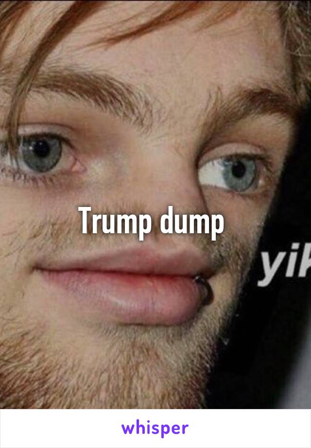 Trump dump 