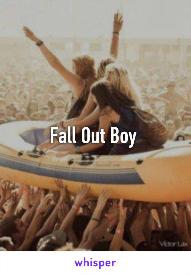 Fall Out Boy 