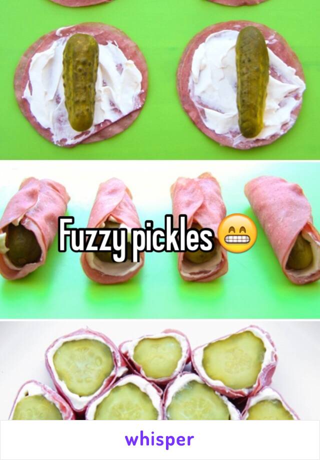 Fuzzy pickles😁