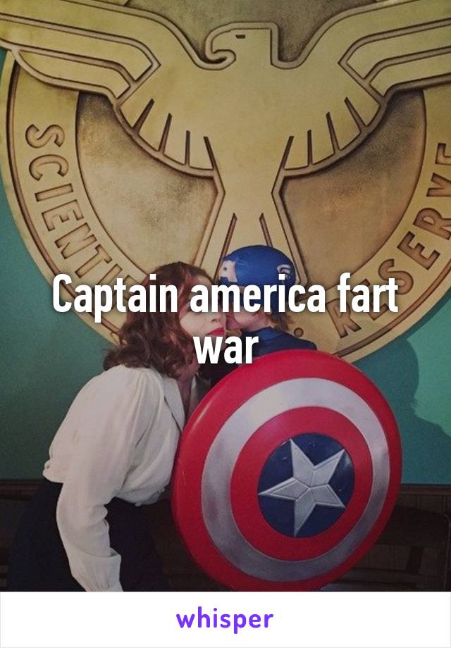Captain america fart war