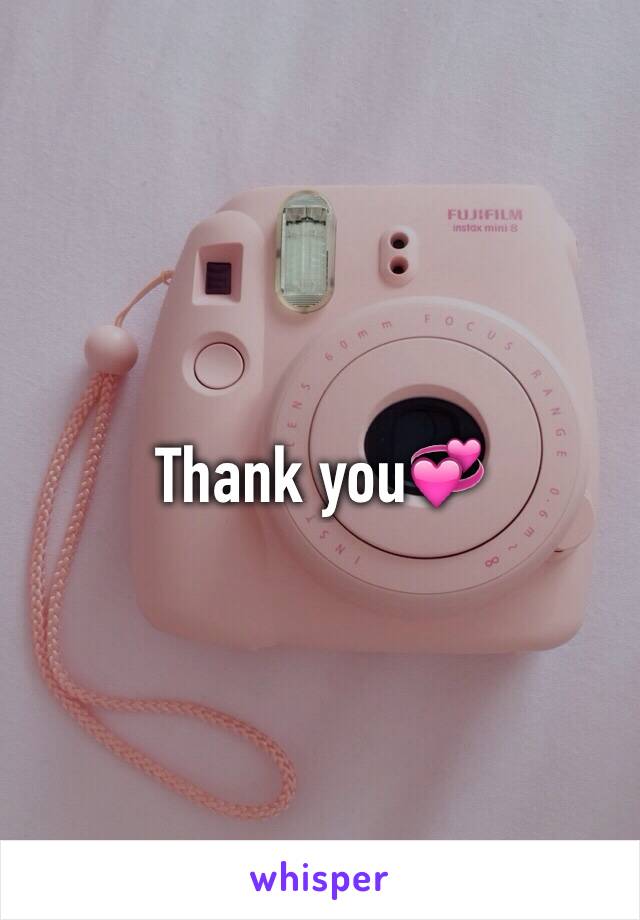 Thank you💞