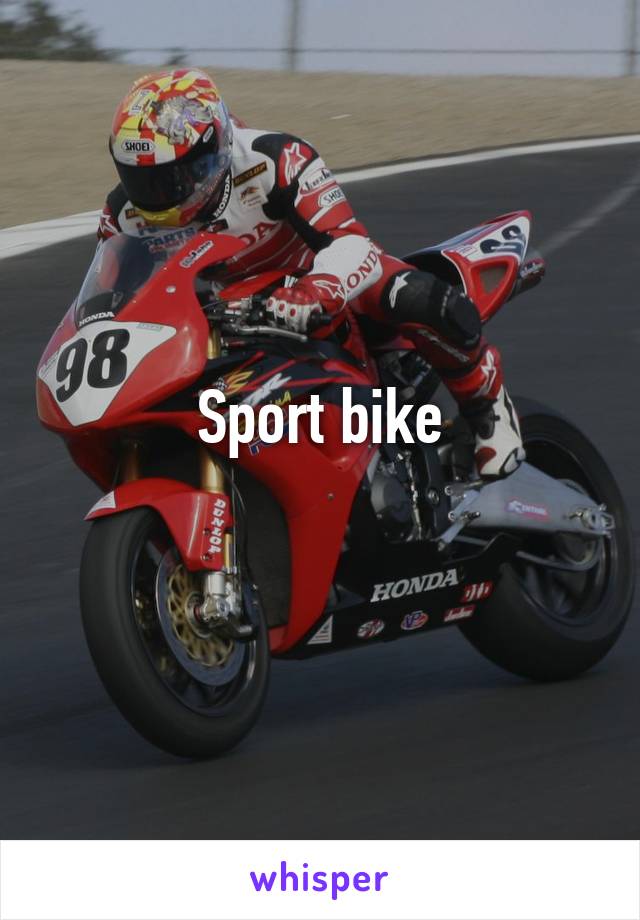 Sport bike
