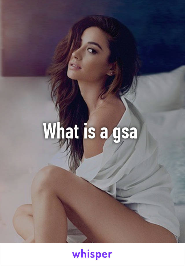 What is a gsa 