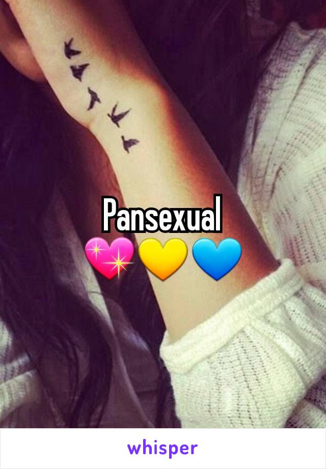 Pansexual 💖💛💙