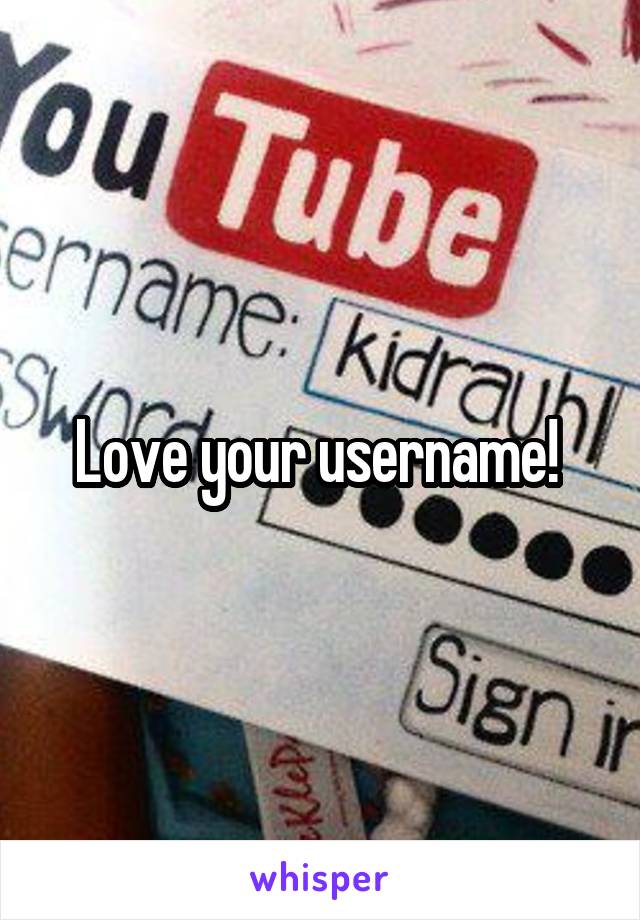 Love your username! 