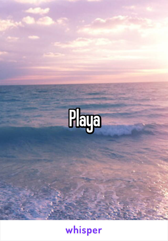 Playa