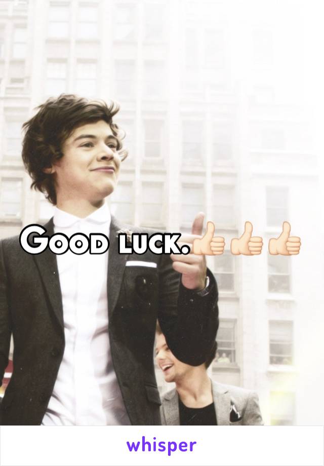 Good luck.👍🏻👍🏻👍🏻