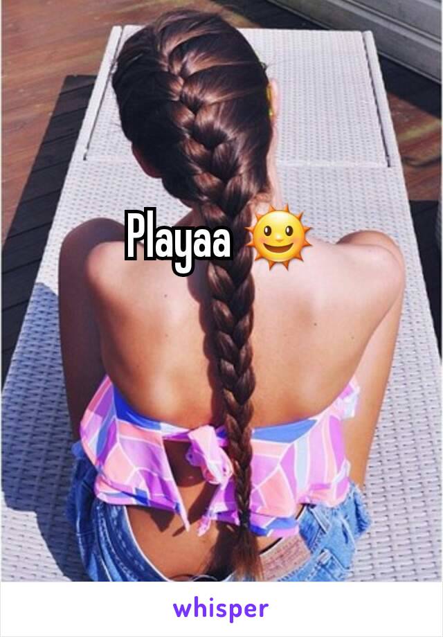 Playaa 🌞