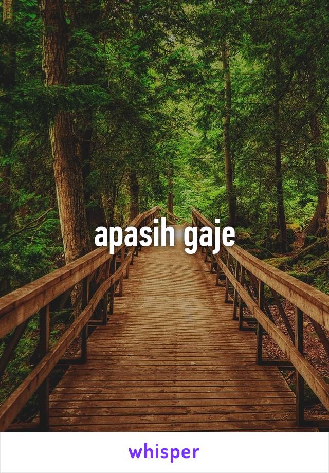 apasih gaje