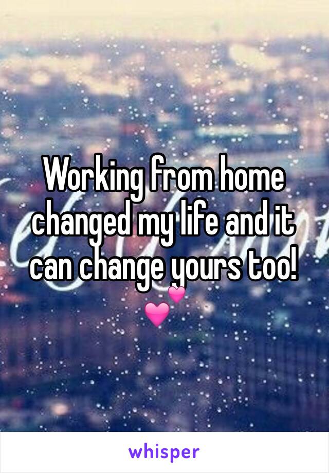 Working from home changed my life and it can change yours too! 💕 