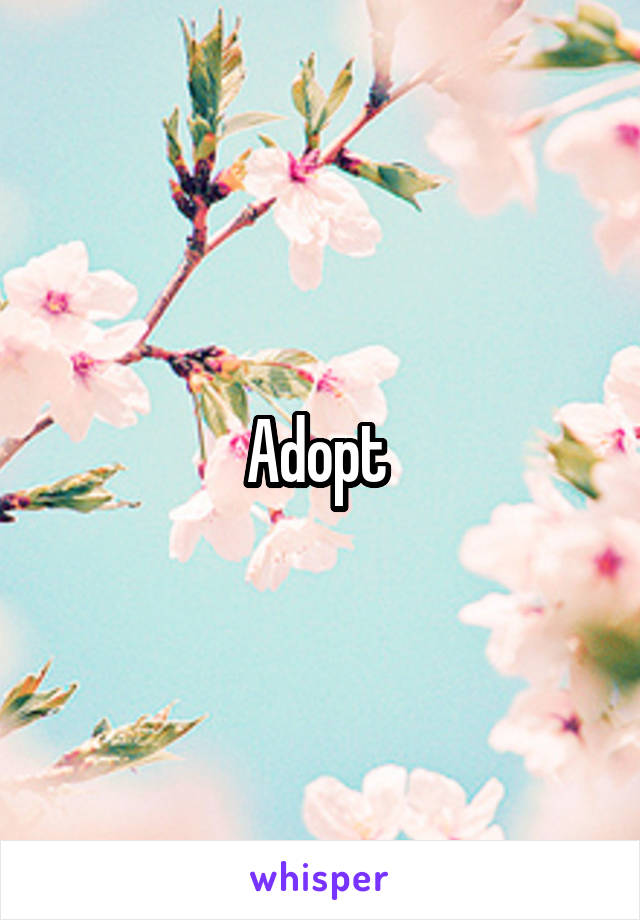 Adopt 