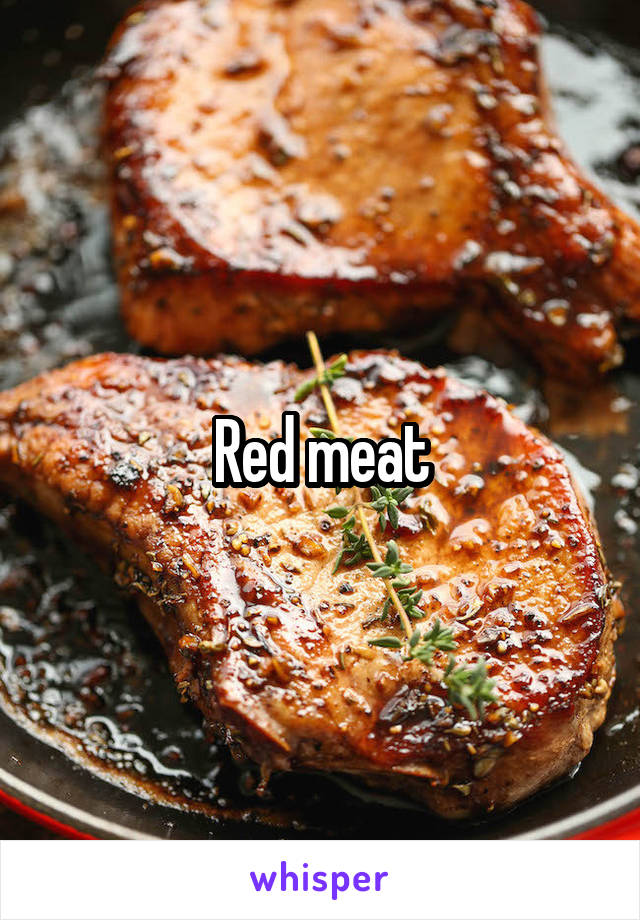 Red meat