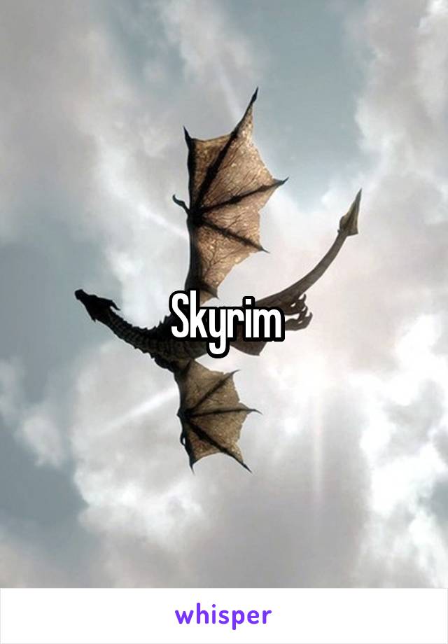 Skyrim