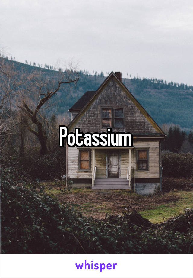 Potassium 