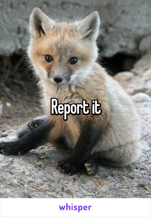 Report it