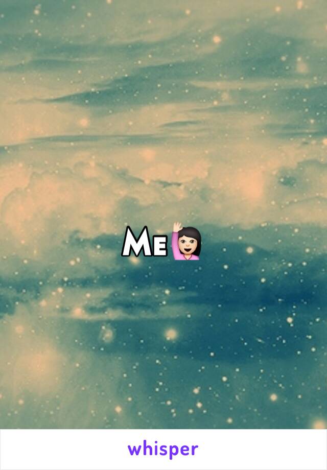 Me🙋🏻