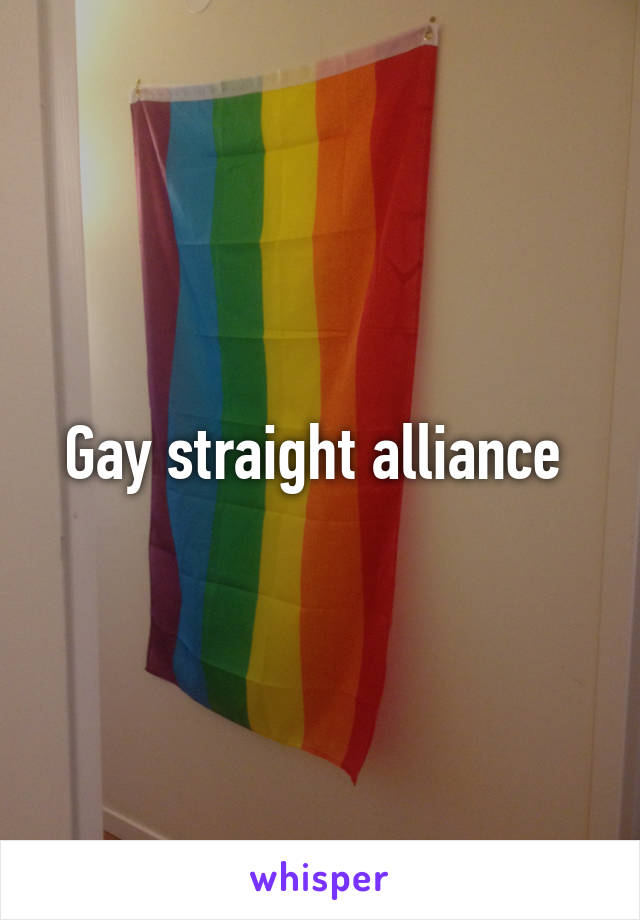 Gay straight alliance 