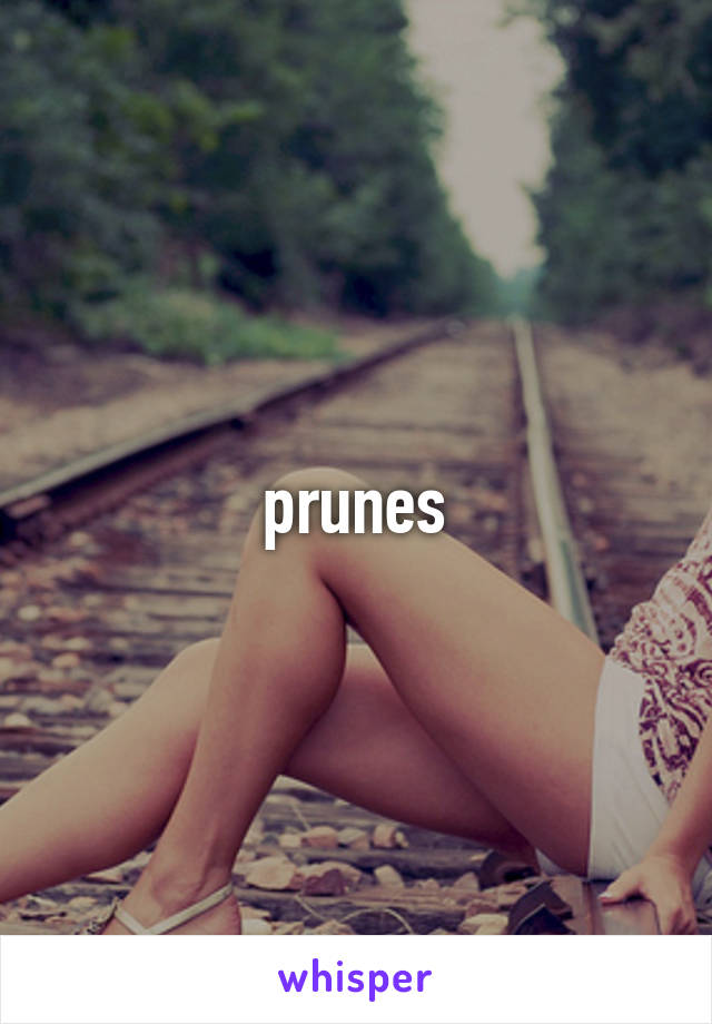 prunes