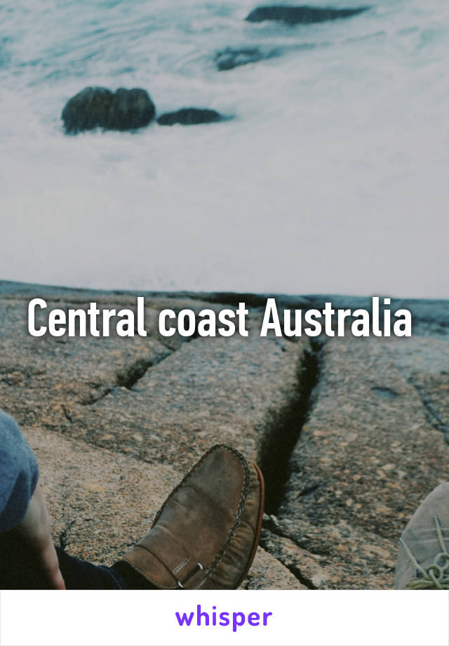 Central coast Australia 