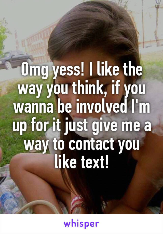 Omg yess! I like the way you think, if you wanna be involved I'm up for it just give me a way to contact you like text!