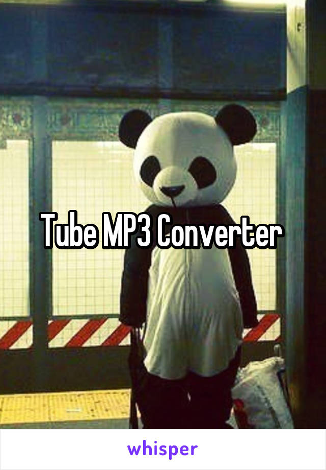 Tube MP3 Converter 