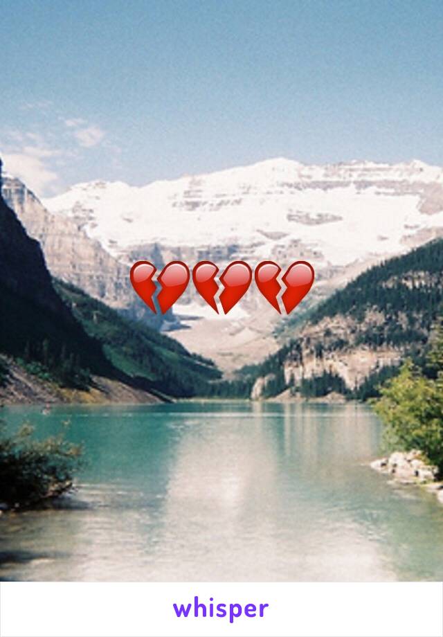 💔💔💔