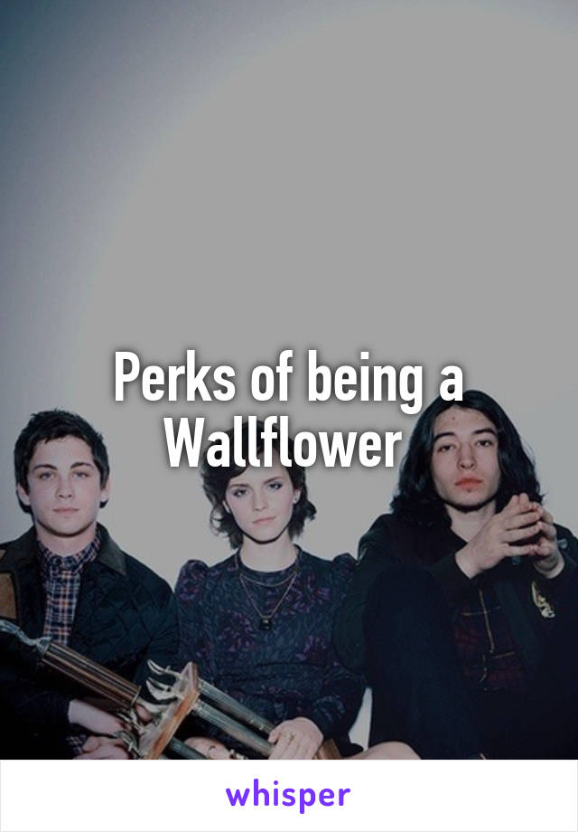 Perks of being a Wallflower 