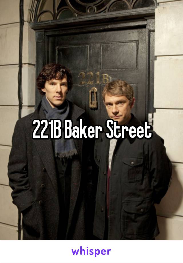 221B Baker Street