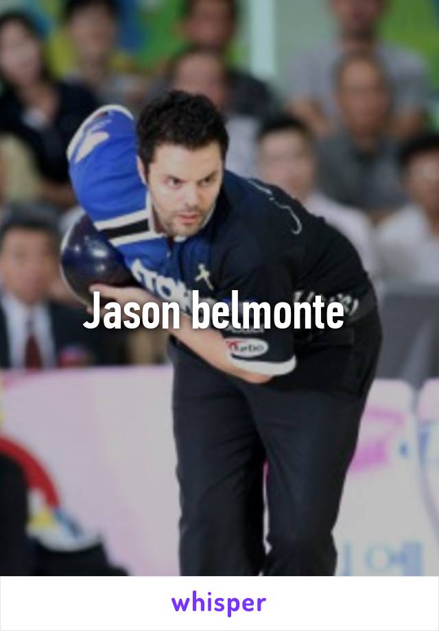 Jason belmonte 