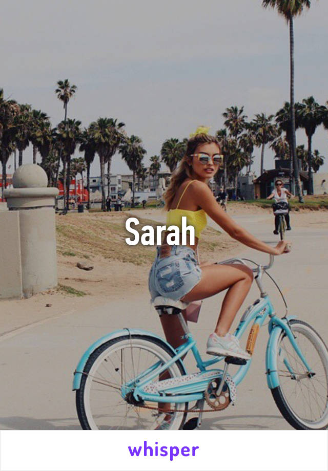 Sarah 