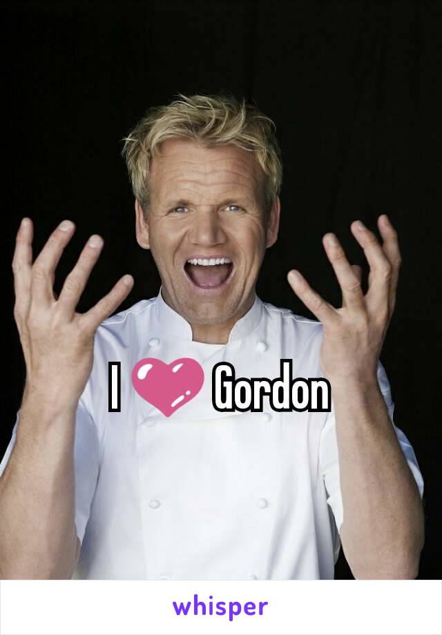 I 💜 Gordon