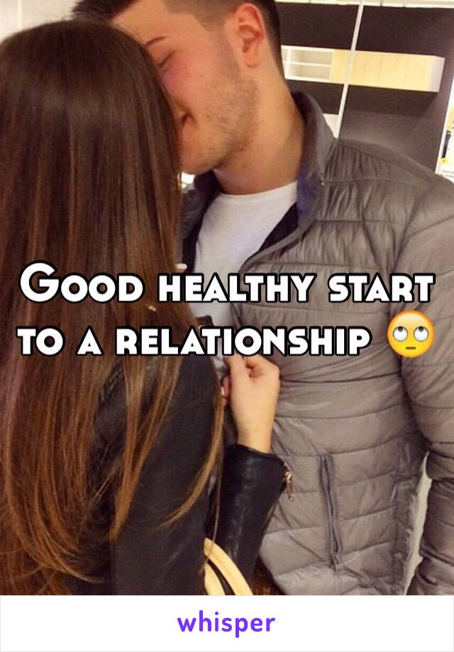Good healthy start to a relationship 🙄