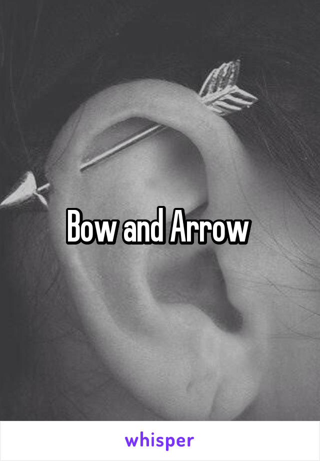 Bow and Arrow 