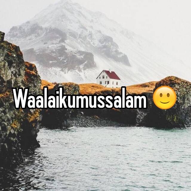 waalaikumussalam