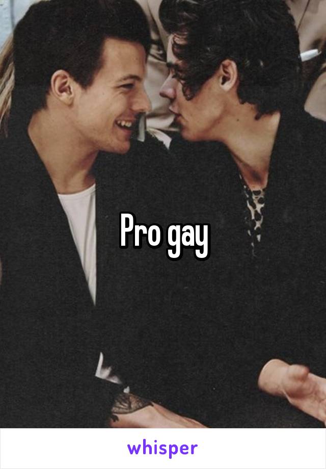 Pro gay