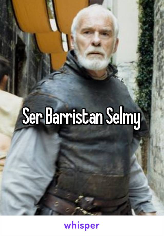Ser Barristan Selmy 
