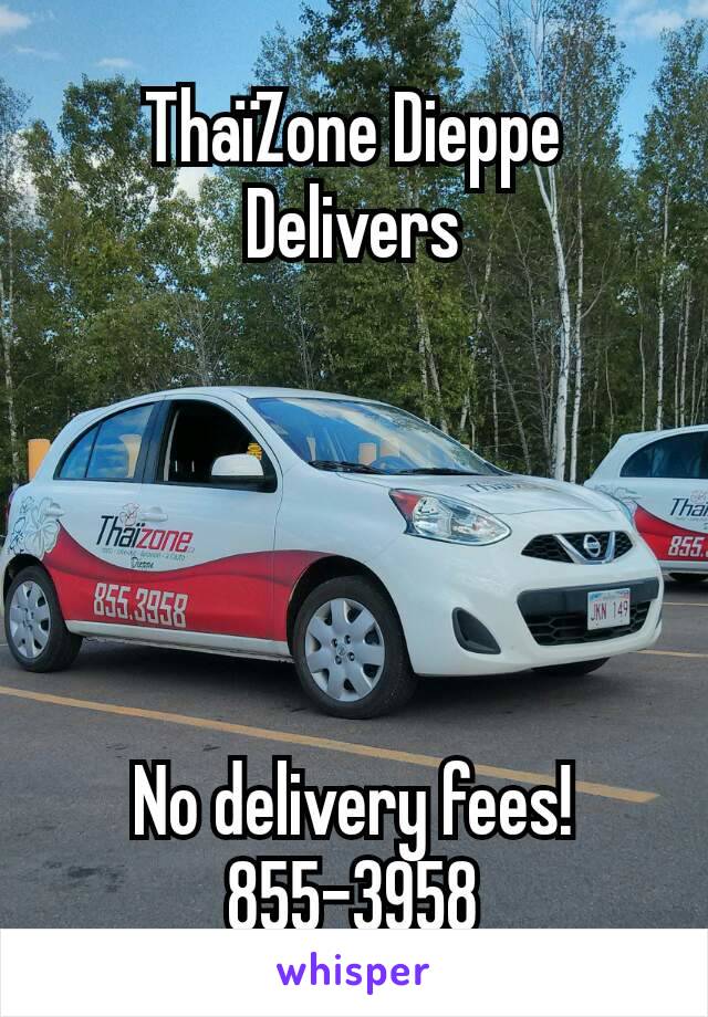 ThaïZone Dieppe
Delivers





No delivery fees!
855-3958