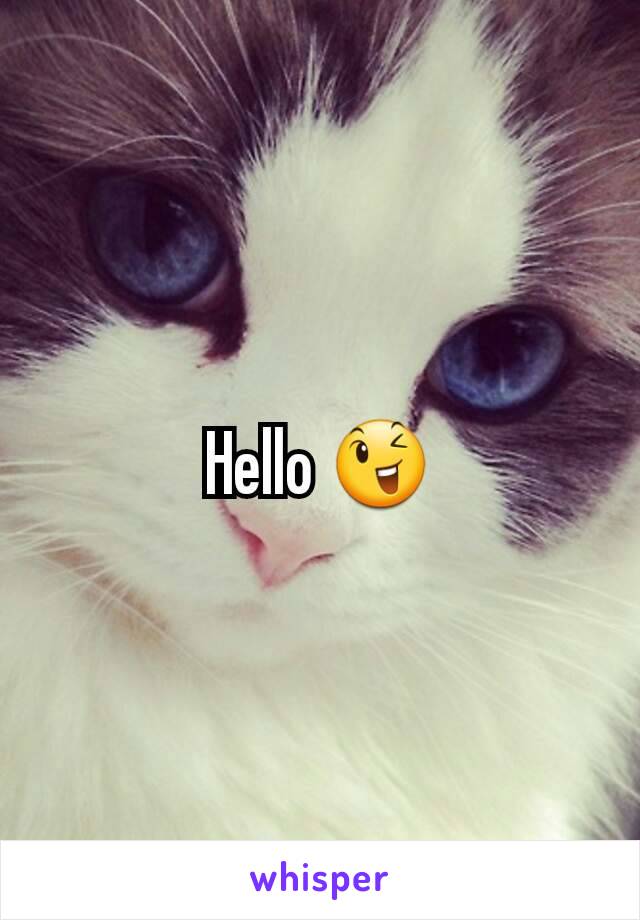 Hello 😉