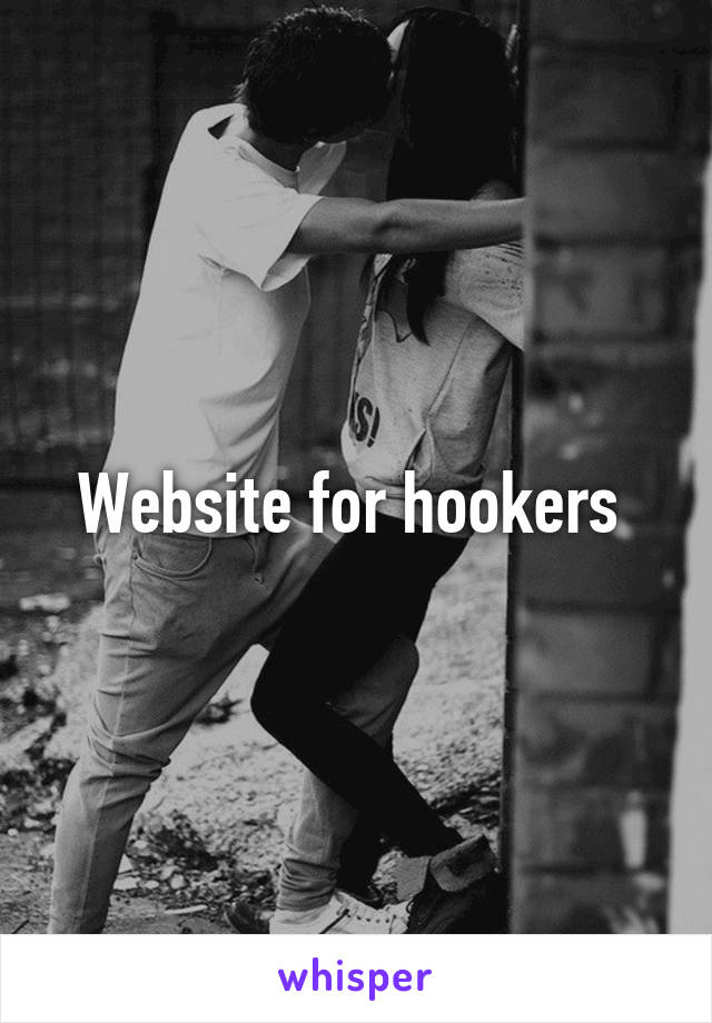 Website for hookers 