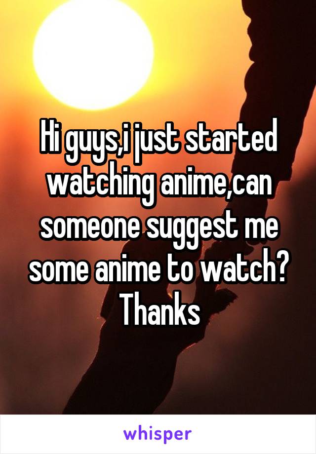 can anyone give me anime suggestions? - Quora