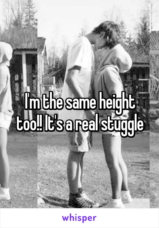 I'm the same height too!! It's a real stuggle